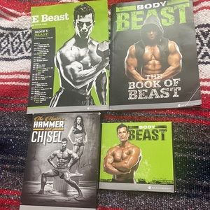 Beachbody Body Beast and The Master’s Hammer and Chisel Full Sets